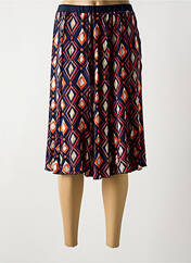 Jupe mi-longue bleu FRANCE RIVOIRE pour femme seconde vue