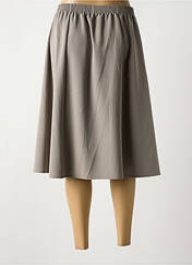 Jupe mi-longue gris GRIFFON pour femme seconde vue