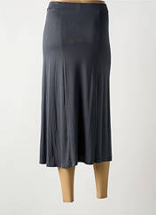Jupe mi-longue gris YERSE pour femme seconde vue