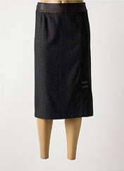 Jupe mi-longue noir GEVANA pour femme seconde vue