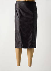 Jupe mi-longue noir GRIFFON pour femme seconde vue