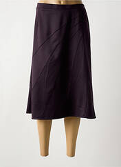 Jupe mi-longue violet GRIFFON pour femme seconde vue