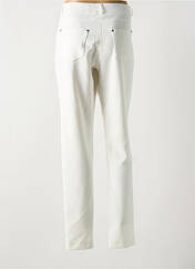 Pantalon slim blanc GREGORY PAT pour femme seconde vue