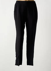 Pantalon slim noir GEVANA pour femme seconde vue