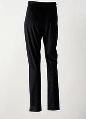 Pantalon slim noir SYLVIA RIELLE pour femme seconde vue