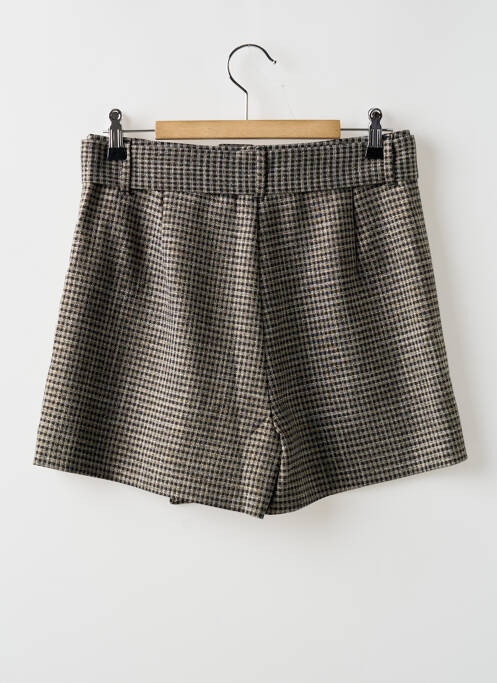 Jupe short taille à pinces noir FREEMAN T.PORTER femme