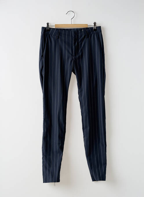 Pantalon chino taille normale taille normale bleu REIKO femme
