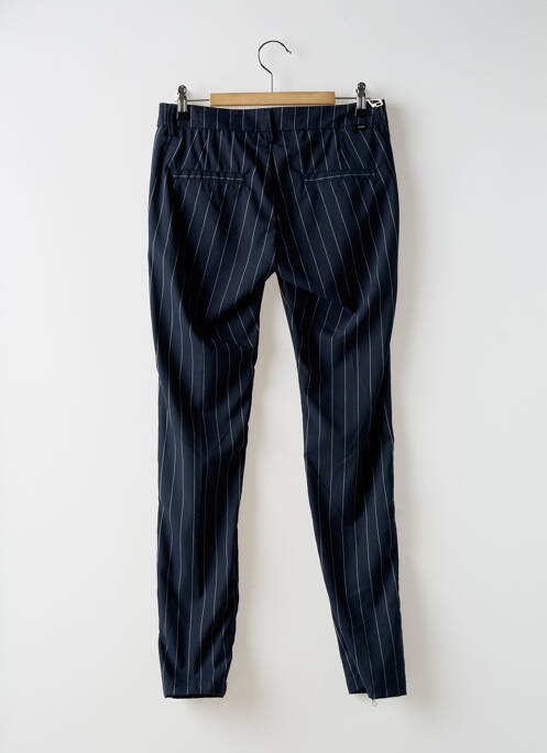 Pantalon chino taille normale taille normale bleu REIKO femme