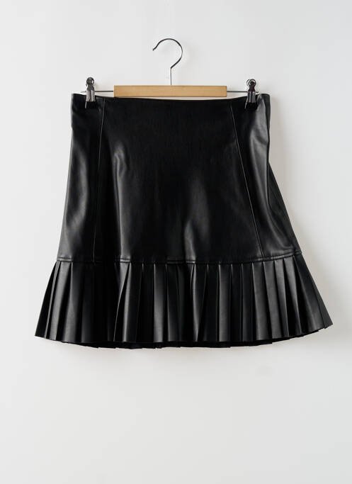 Jupe courte taille haute noir SCHOOL RAG femme