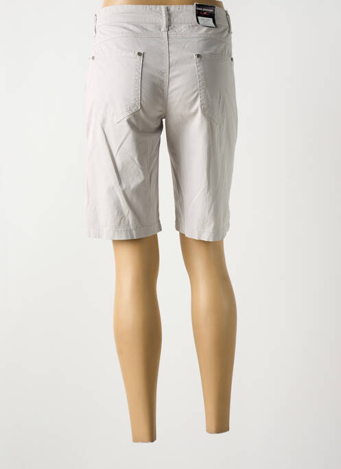 Bermuda taille basse taille basse gris ANNA MONTANA femme