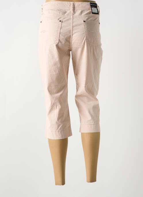Corsaire tissage popeline taille normale rose ANNA MONTANA femme