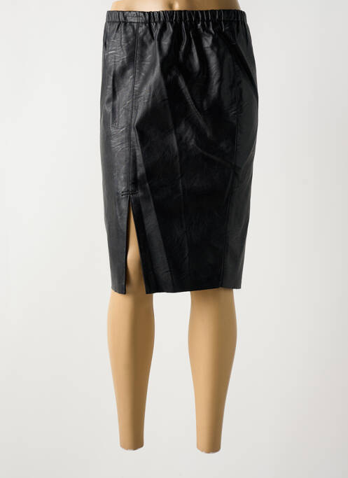 Jupe mi-longue coupe droite noir SCHOOL RAG femme
