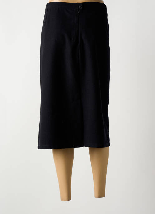 Jupe mi-longue coupe droite noir ATLANTA femme
