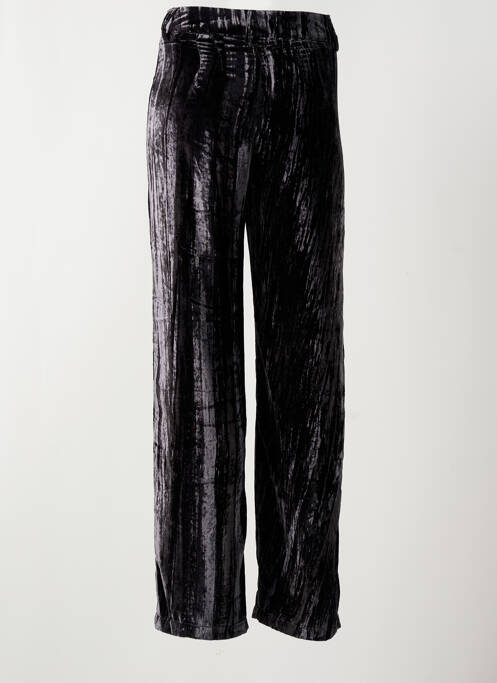 Pantalon droit stretch taille haute gris RUE MAZARINE femme
