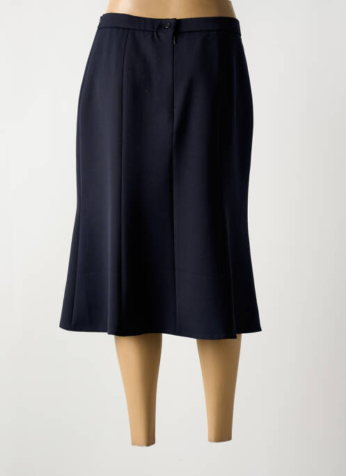 Jupe mi-longue bleu ANNE KELLY femme