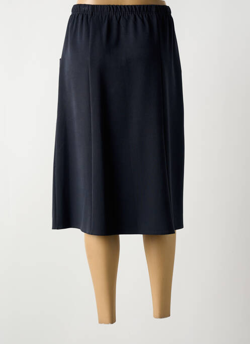Jupe mi-longue bleu PLURIELLES femme