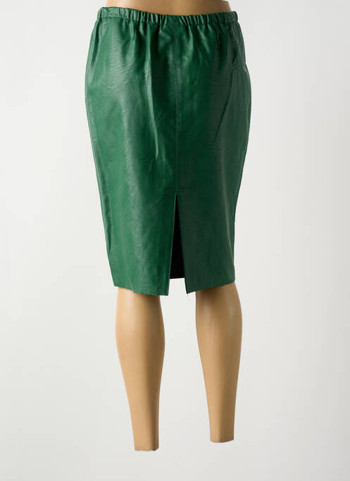 Jupe mi-longue vert SCHOOL RAG femme