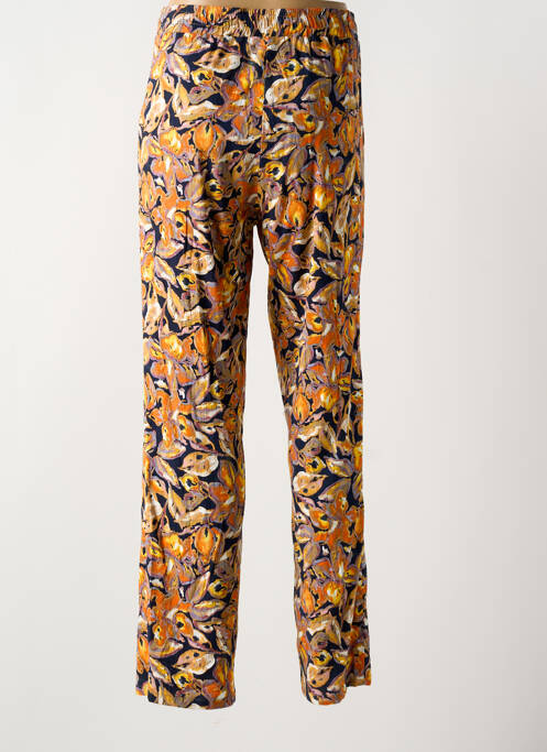 Pantalon droit orange FRANCE RIVOIRE femme