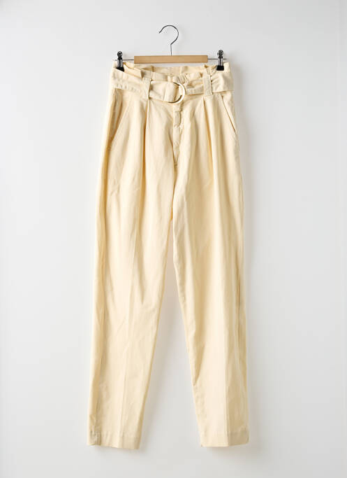 Pantalon slim beige REIKO pour femme