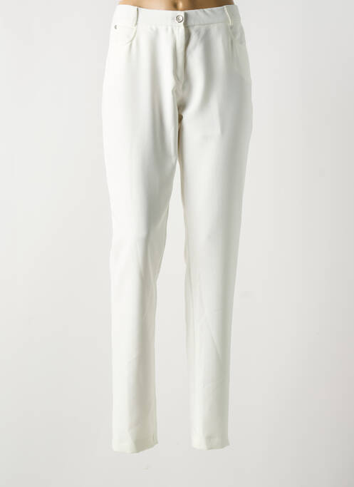 Pantalon slim blanc GREGORY PAT pour femme
