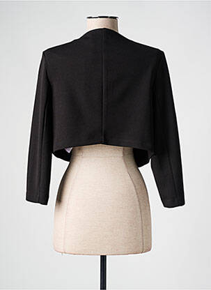 Boléro tissage crêpe noir RINASCIMENTO femme
