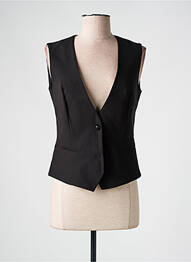 Gilet sans manche poches noir ROBUR femme