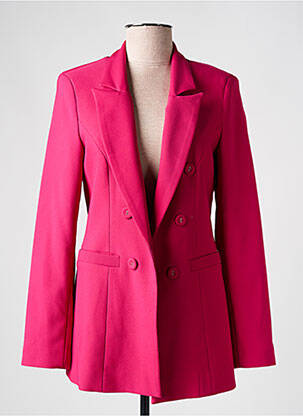 Blazer poches rose AMELIE & AMELIE femme