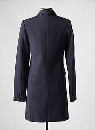 Manteau long coupe cintrée sans capuche gris SCHOOL RAG femme