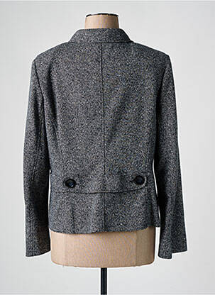 Veste chic fermeture boutonnée sur le devant gris BETTY BARCLAY femme