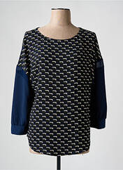 Blouse bleu LA FEE MARABOUTEE pour femme seconde vue