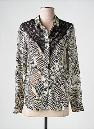 Chemisier noir FREEMAN T.PORTER pour femme