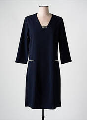 Robe mi-longue bleu CHRISTINE LAURE pour femme seconde vue