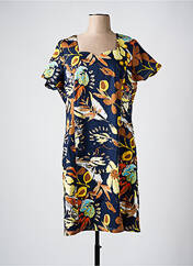 Robe mi-longue bleu FRANCE RIVOIRE pour femme seconde vue