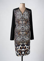 Robe mi-longue noir FRED SABATIER pour femme seconde vue