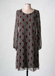 Robe mi-longue noir GEVANA pour femme seconde vue