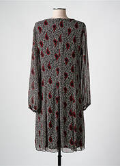 Robe mi-longue noir GEVANA pour femme seconde vue