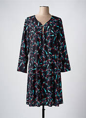 Robe mi-longue noir GEVANA pour femme seconde vue