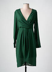 Robe mi-longue vert SCHOOL RAG pour femme seconde vue