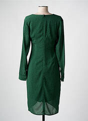 Robe mi-longue vert SCHOOL RAG pour femme seconde vue