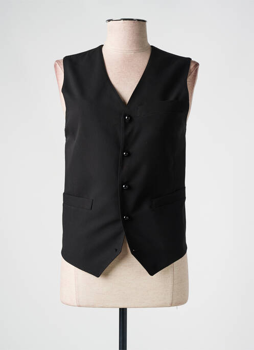 Gilet sans manche poches noir ROBUR homme
