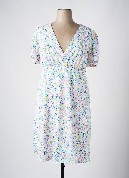 Robe mi-longue blanc VERO MODA pour femme