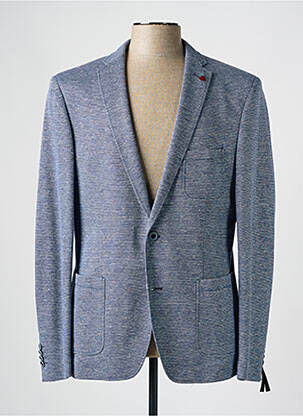 Blazer tissage chiné bleu ROY ROBSON homme