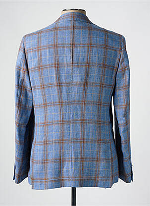 Blazer coupe cintrée bleu LEBOLE homme