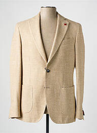 Blazer tissage chiné beige LEBOLE homme