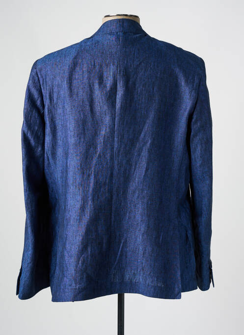 Blazer bleu LEBOLE pour homme