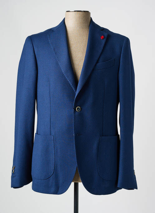 Blazer bleu LEBOLE pour homme