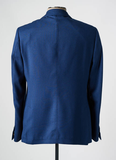 Blazer bleu LEBOLE pour homme