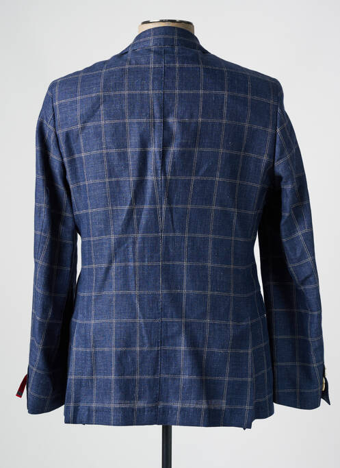 Blazer bleu LEBOLE pour homme