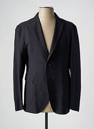 Blazer coupe cintrée noir HUGO BOSS homme