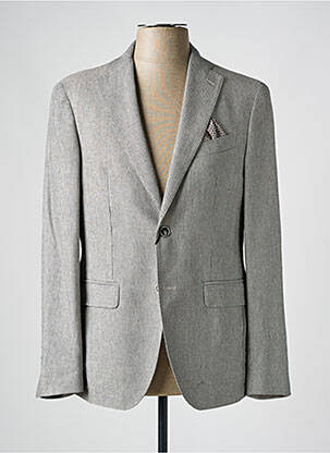 Blazer tissage chiné gris OXON homme